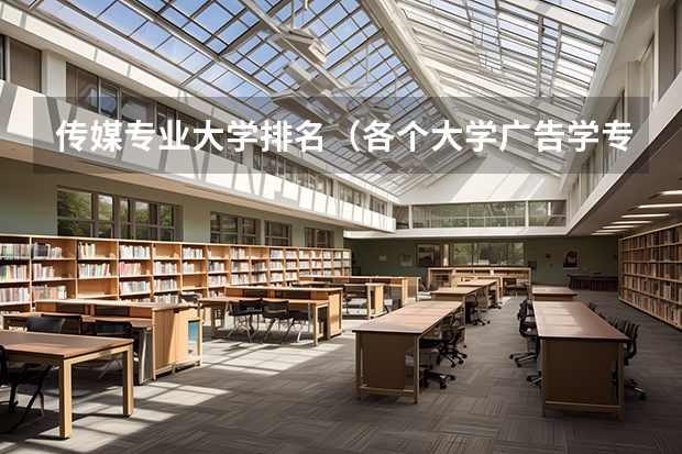传媒专业大学排名（各个大学广告学专业排名是怎样的？）