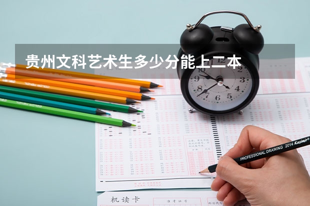 贵州文科艺术生多少分能上二本