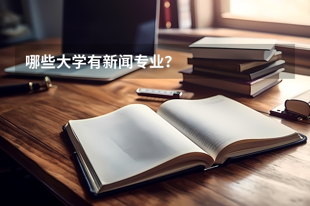 哪些大学有新闻专业？