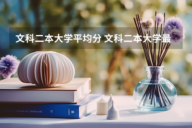 文科二本大学平均分 文科二本大学最低录取分数线
