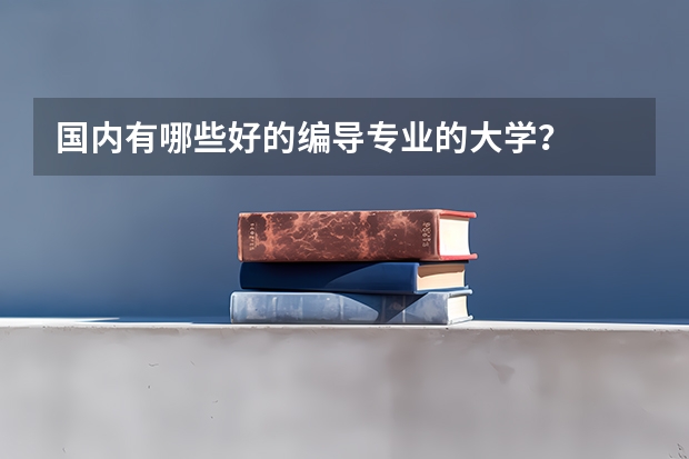 国内有哪些好的编导专业的大学？