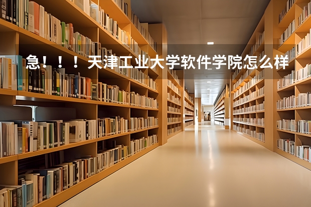 急！！！天津工业大学软件学院怎么样？