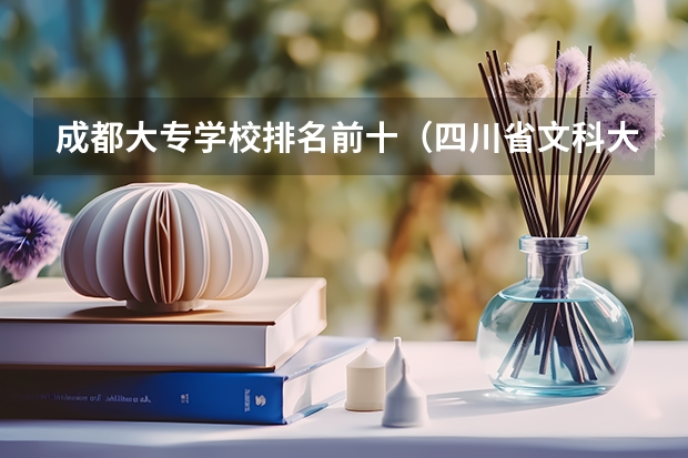 成都大专学校排名前十（四川省文科大学排名）