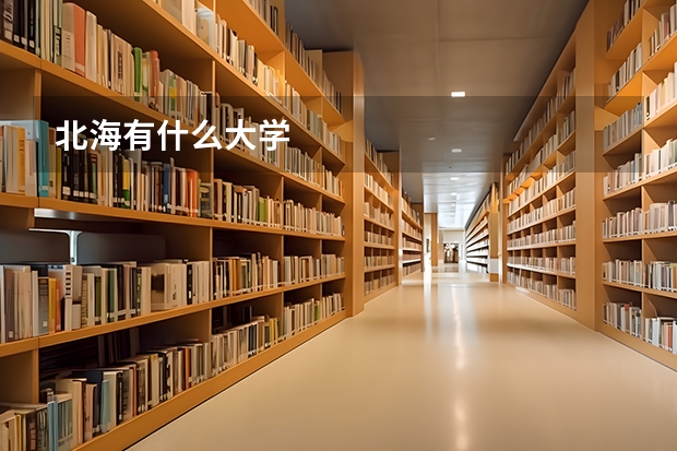 北海有什么大学