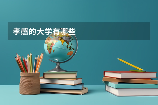 孝感的大学有哪些