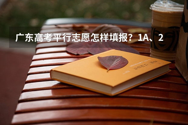 广东高考平行志愿怎样填报？1A、2A之类的院校分类和平行志愿有什么关系吗？？第一志愿能不能填2A学校