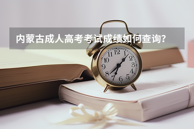 内蒙古成人高考考试成绩如何查询？