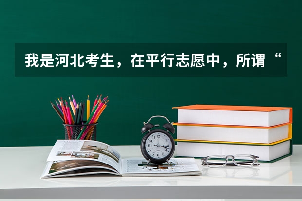 我是河北考生，在平行志愿中，所谓“批次“就是指一本，二本，三本吗?
