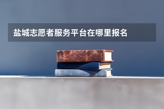 盐城志愿者服务平台在哪里报名
