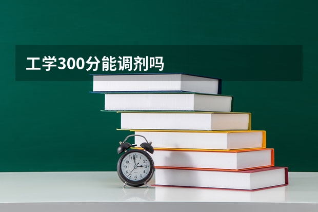 工学300分能调剂吗