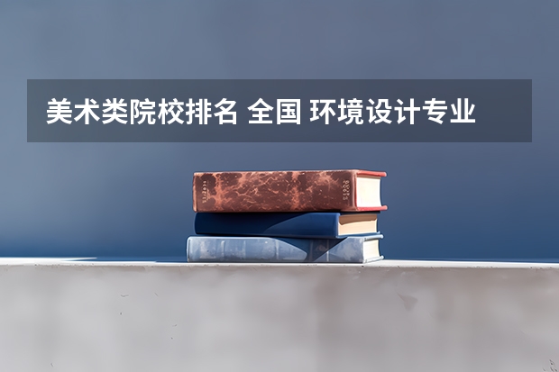 美术类院校排名 全国 环境设计专业排名