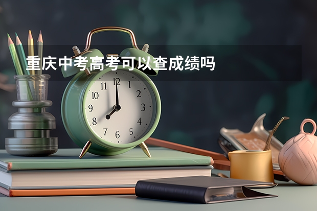 重庆中考高考可以查成绩吗