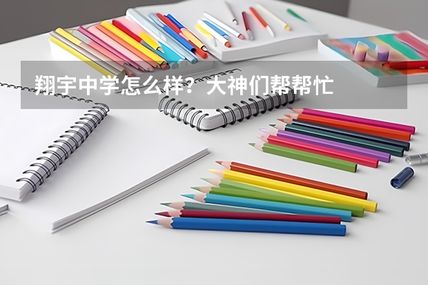 翔宇中学怎么样?大神们帮帮忙
