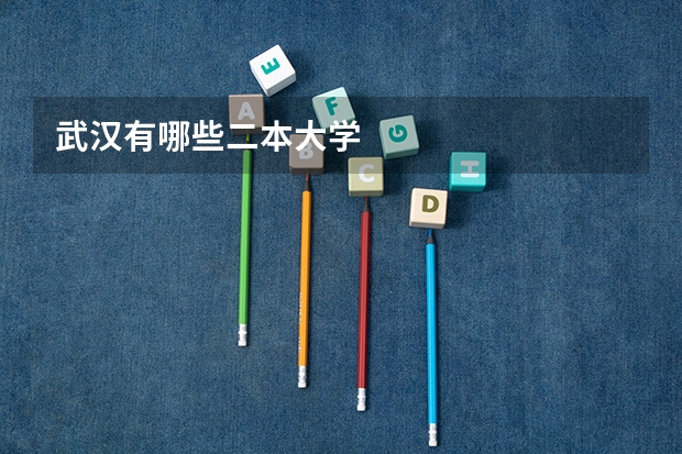 武汉有哪些二本大学