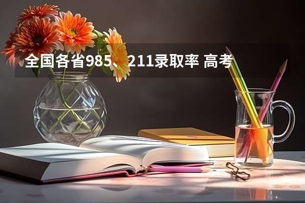 全国各省985、211录取率 高考录取人数