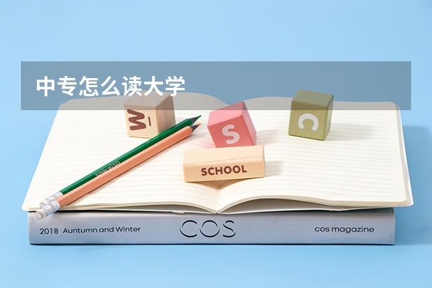 中专怎么读大学