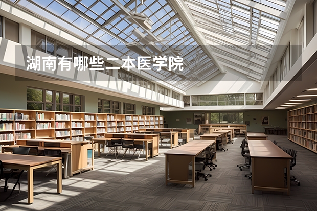 湖南有哪些二本医学院