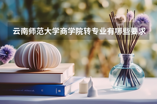 云南师范大学商学院转专业有哪些要求