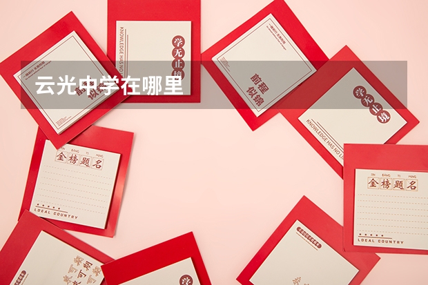 云光中学在哪里