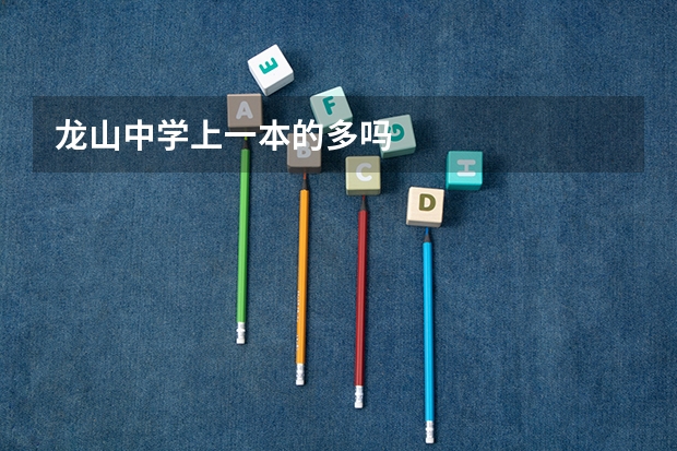 龙山中学上一本的多吗