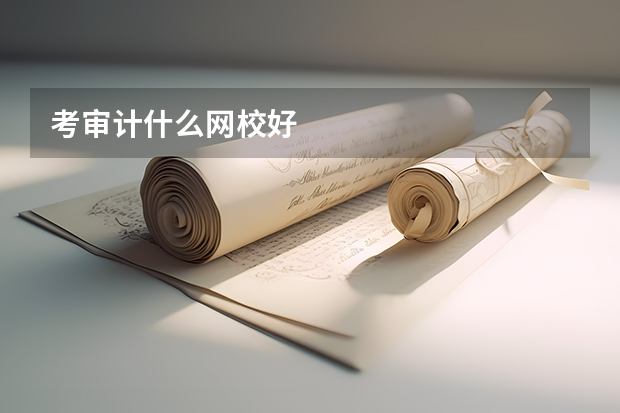 考审计什么网校好