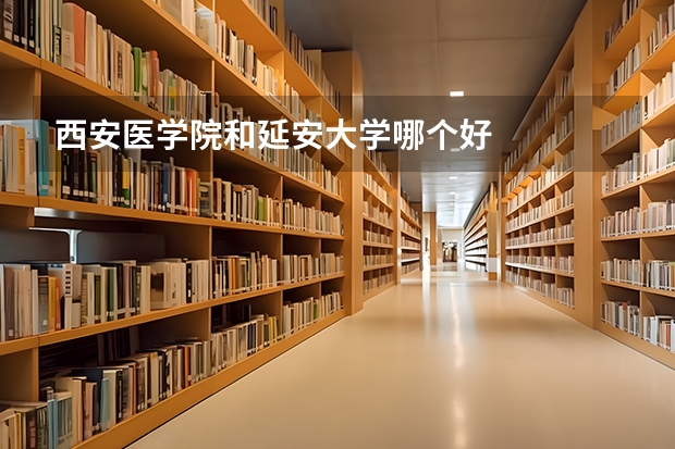 西安医学院和延安大学哪个好