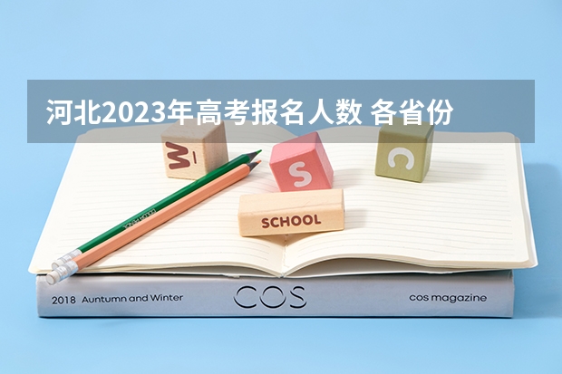 河北2023年高考报名人数 各省份高考人数