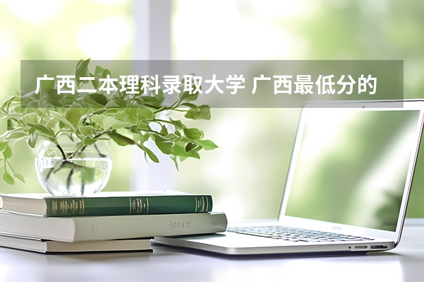 广西二本理科录取大学 广西最低分的二本大学