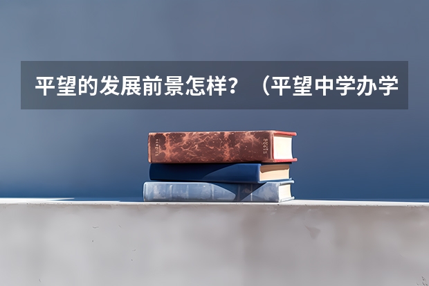 平望的发展前景怎样？（平望中学办学优势）