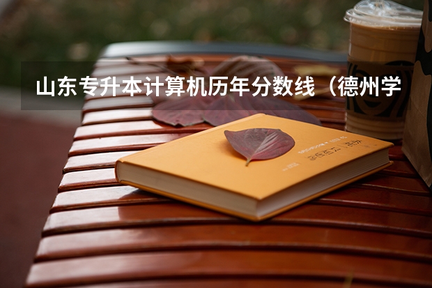 山东专升本计算机历年分数线（德州学院计算机专业分数线）