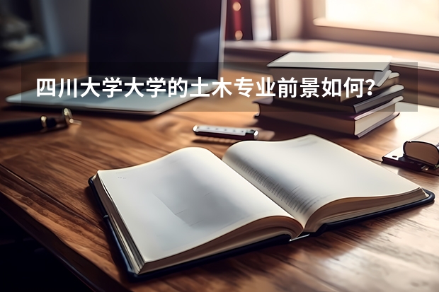 四川大学大学的土木专业前景如何？