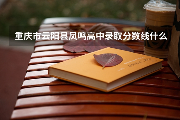 重庆市云阳县凤鸣高中录取分数线什么时候出来