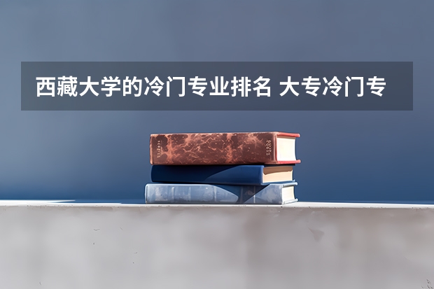 西藏大学的冷门专业排名 大专冷门专业排名前十名