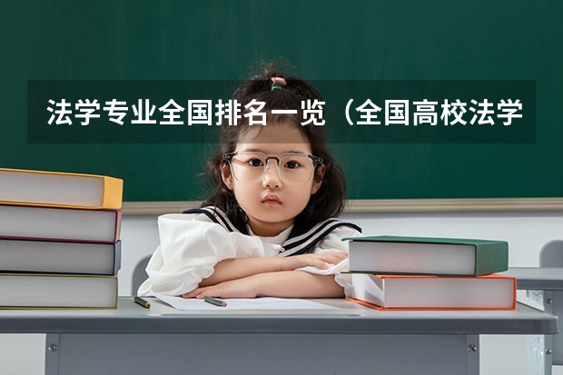 法学专业全国排名一览（全国高校法学专业排名）