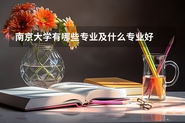 南京大学有哪些专业及什么专业好