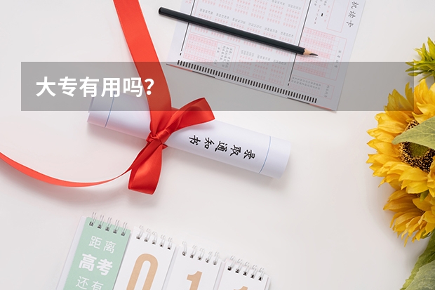 大专有用吗？