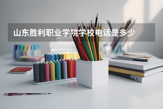 山东胜利职业学院学校电话是多少