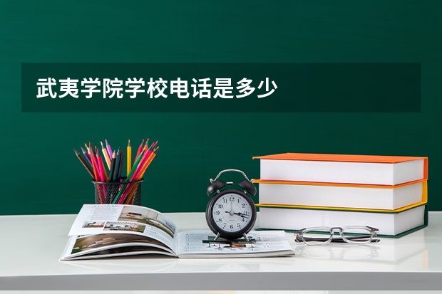 武夷学院学校电话是多少