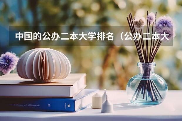 中国的公办二本大学排名（公办二本大学全国排名）